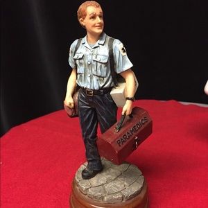 Paramedic musical statue
